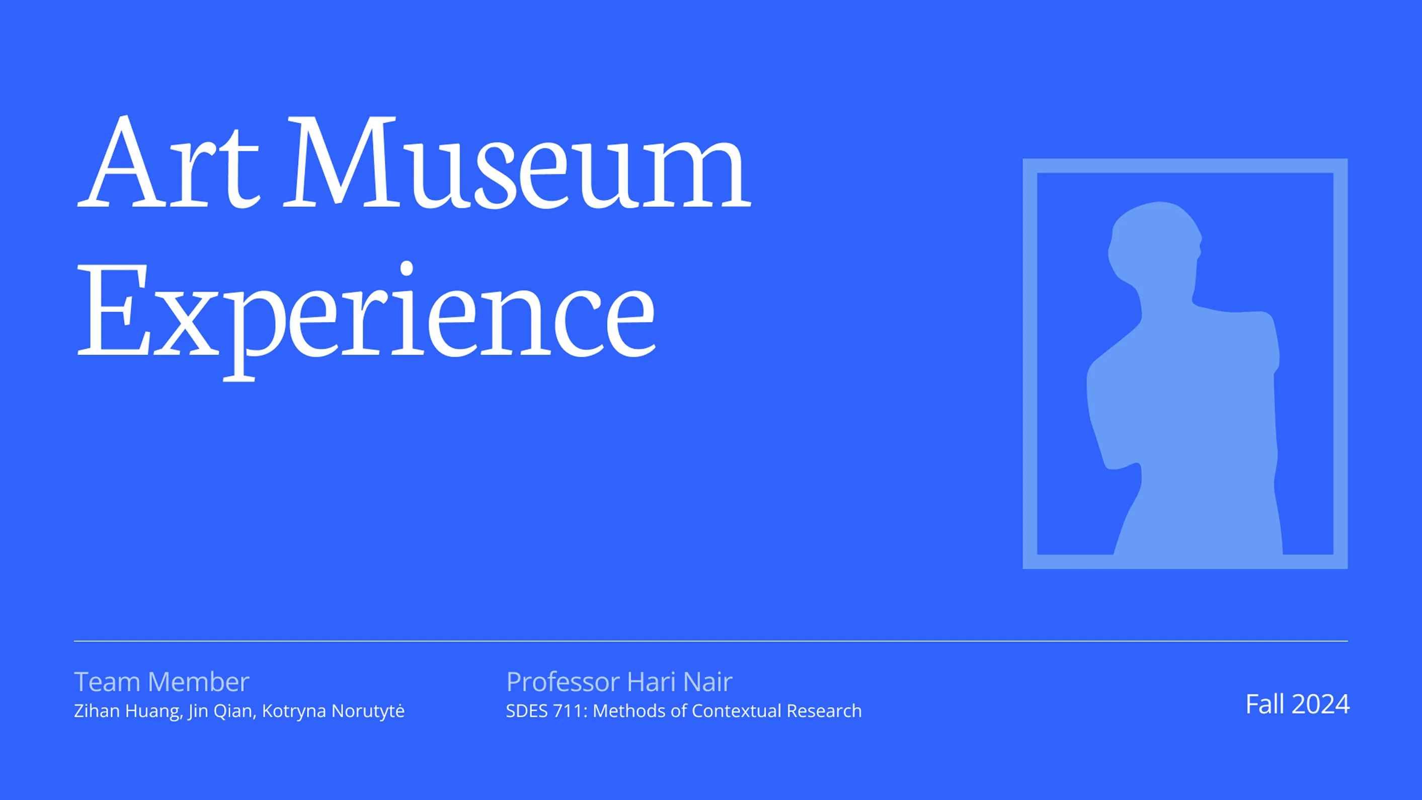 I Feel Engaged: Rethinking the Museum Visit