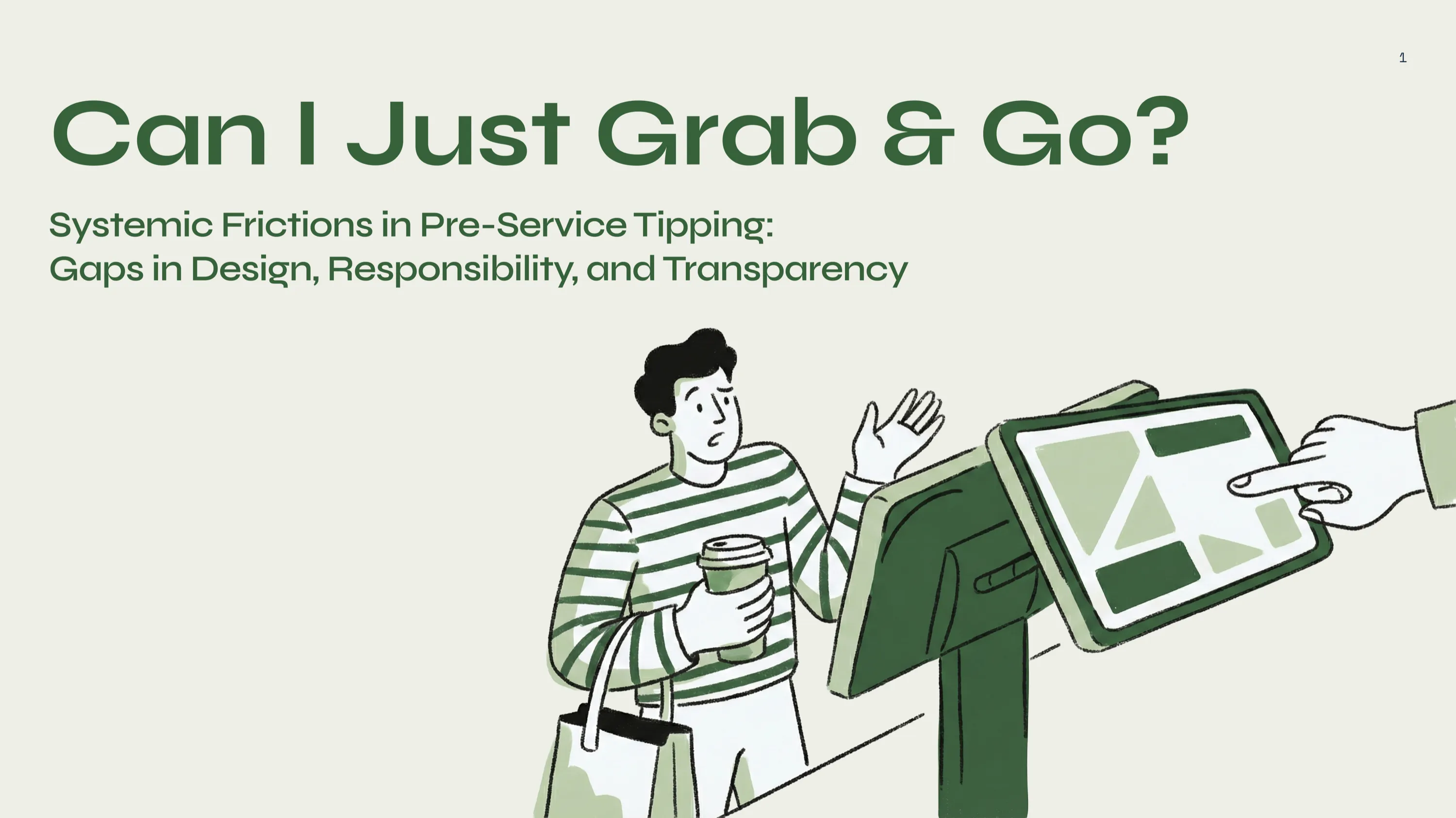 Can I Just Grab & Go?