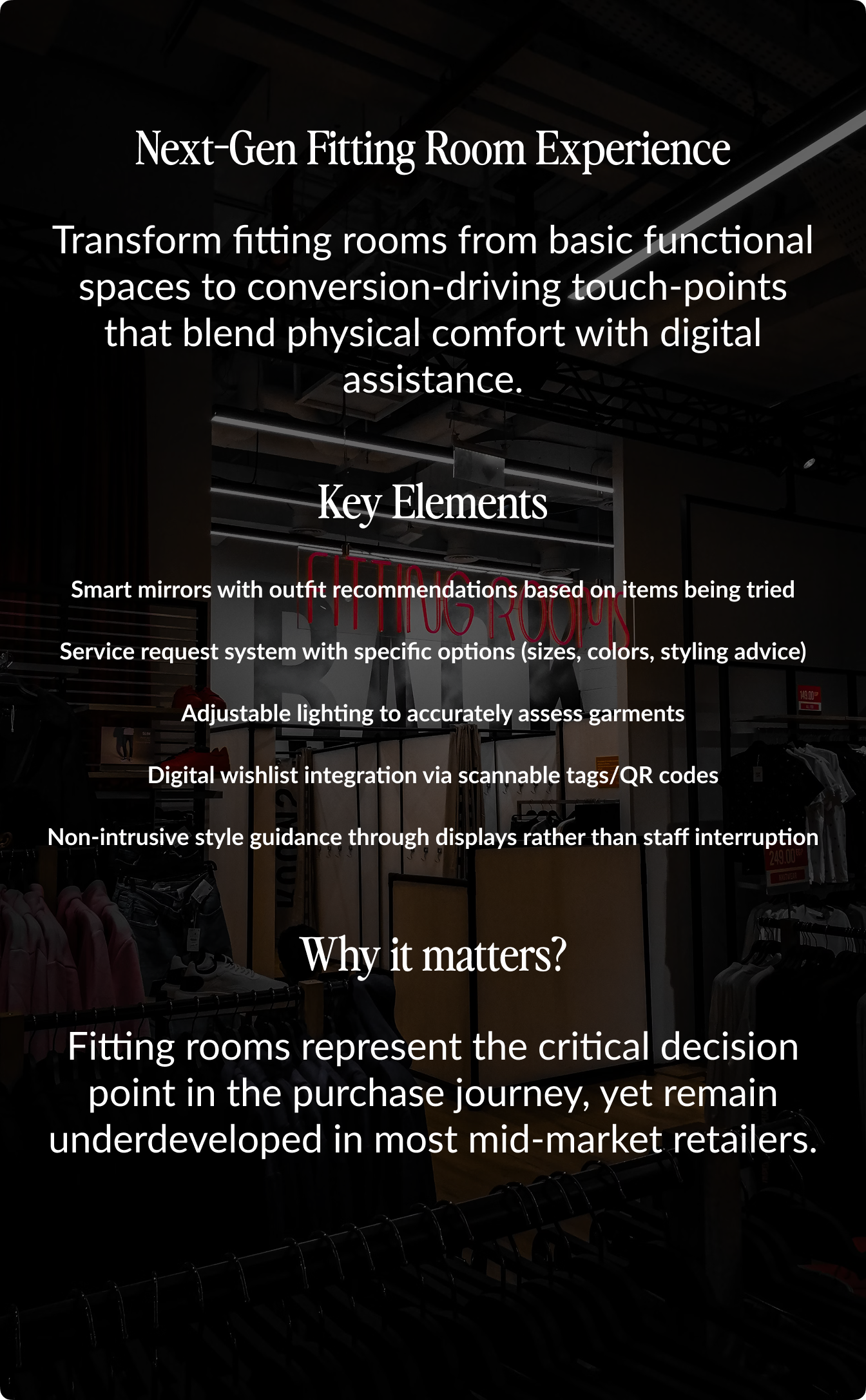 Opportunity 1 — Next-Gen Fitting Room