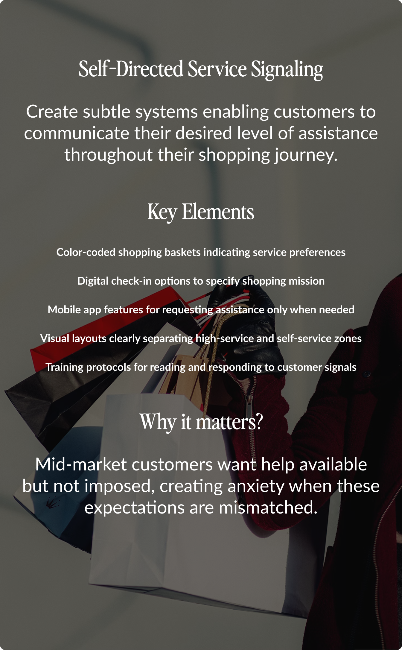 Opportunity 2 — Self-Directed Service Signaling