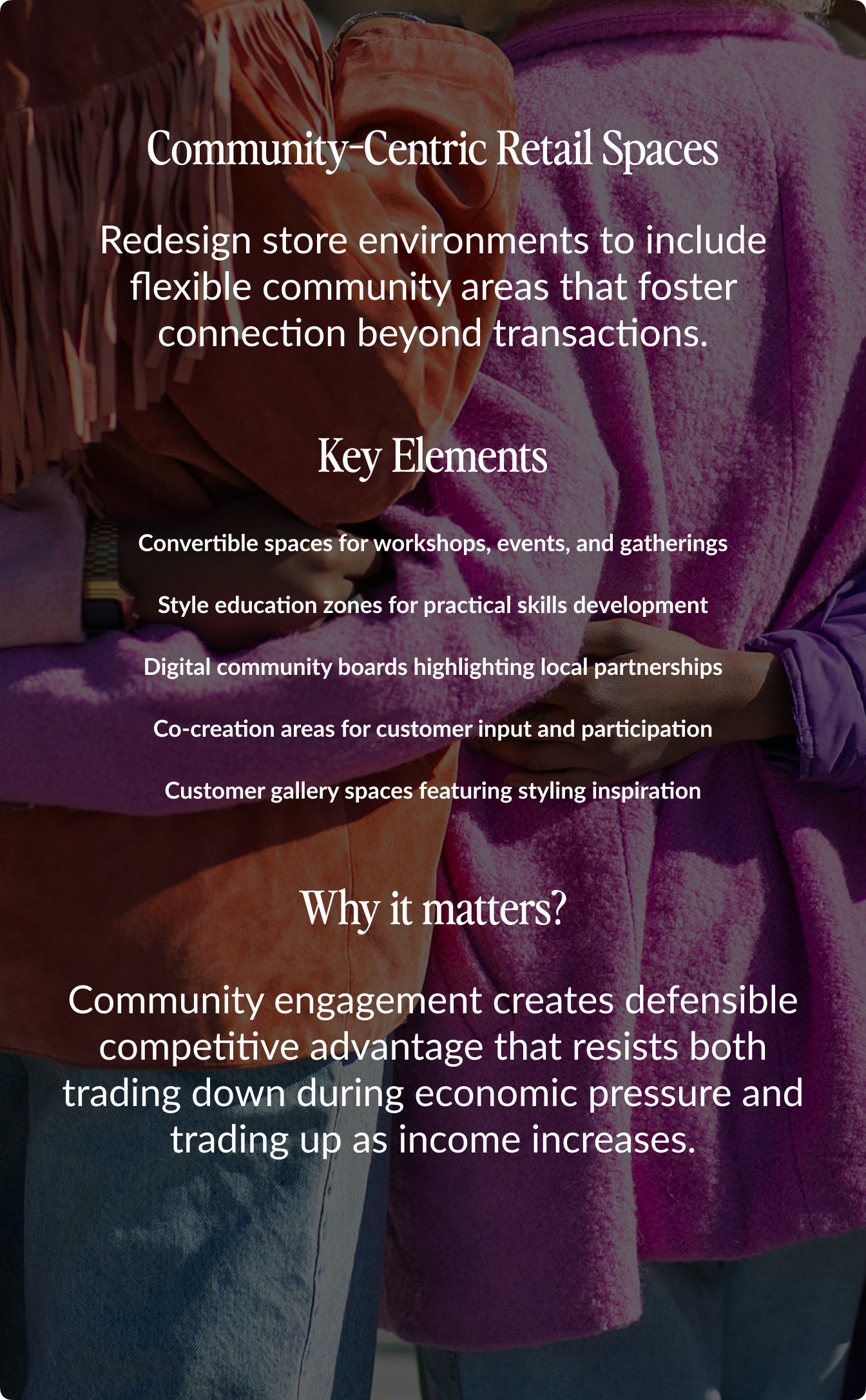 Opportunity 3 — Community-Centric Retail Spaces