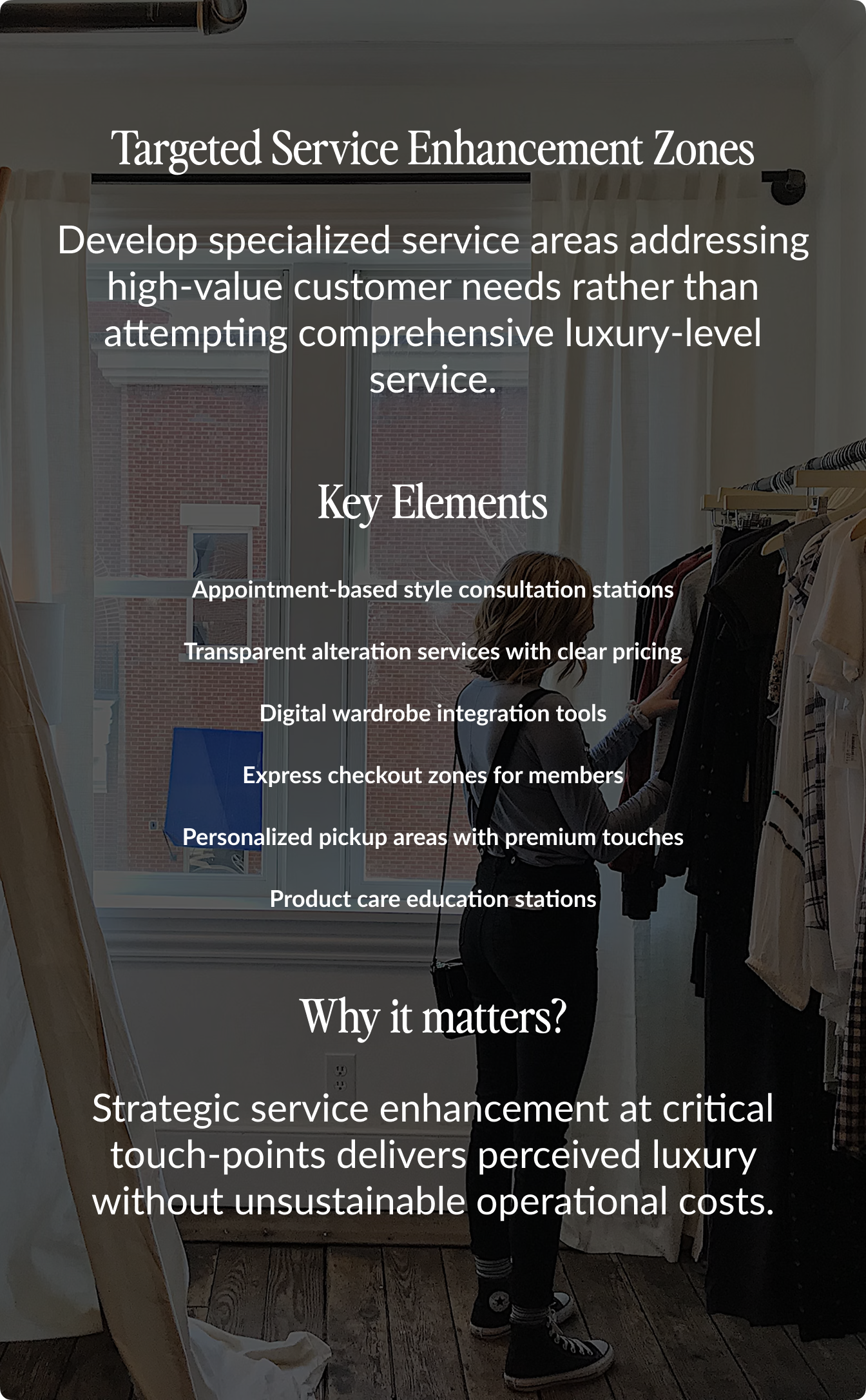 Opportunity 4 — Targeted Service Enhancement Zones